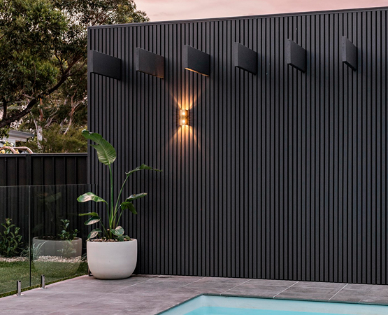 Wall Panel WPC Carbón